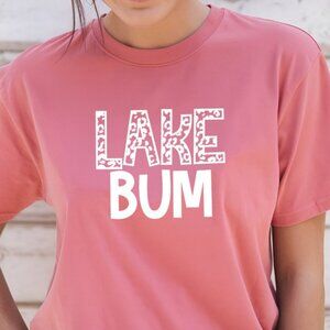 Lake Bum Tee (Color: Crunchberry/ New Tee)